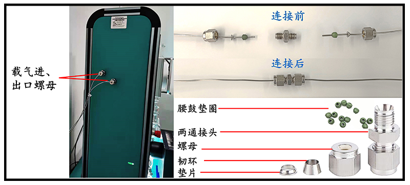 Accessories required for the 'chromatographic short-circuit' operation of Labsolar-6A Full Glass Automatic Online Trace Gas Analysis System.jpg Accessories required for the 'chromatographic short-circuit' operation of Labsolar-6A Full Glass Automatic Online Trace Gas Analysis System.jpg