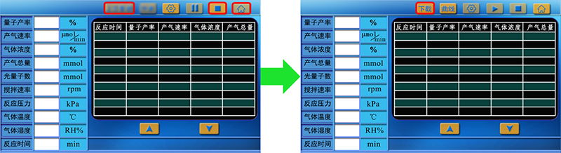 Figure 13. Data download interface of PLR-QY1000 photocatalytic reaction quantum yield measurement system.jpg Figure 13. Data download interface of PLR-QY1000 photocatalytic reaction quantum yield measurement system.jpg